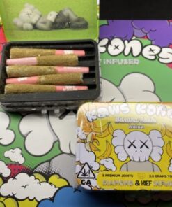 Kaws Kones Banana Kush Pre Rolls